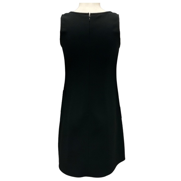 STELLA MCCARTNEY BLACK 2021 SCUBA SLEEVELESS SLIP MINI DRESS - Picture 3 of 6